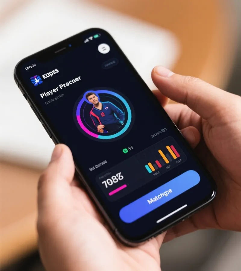 兰博电竞 App 界面展示